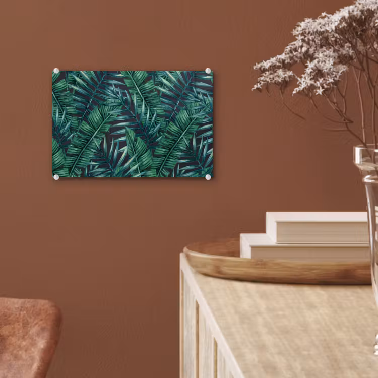 Bladeren - Tropical - Jungle plexiglas 5mm klein -sfeer5