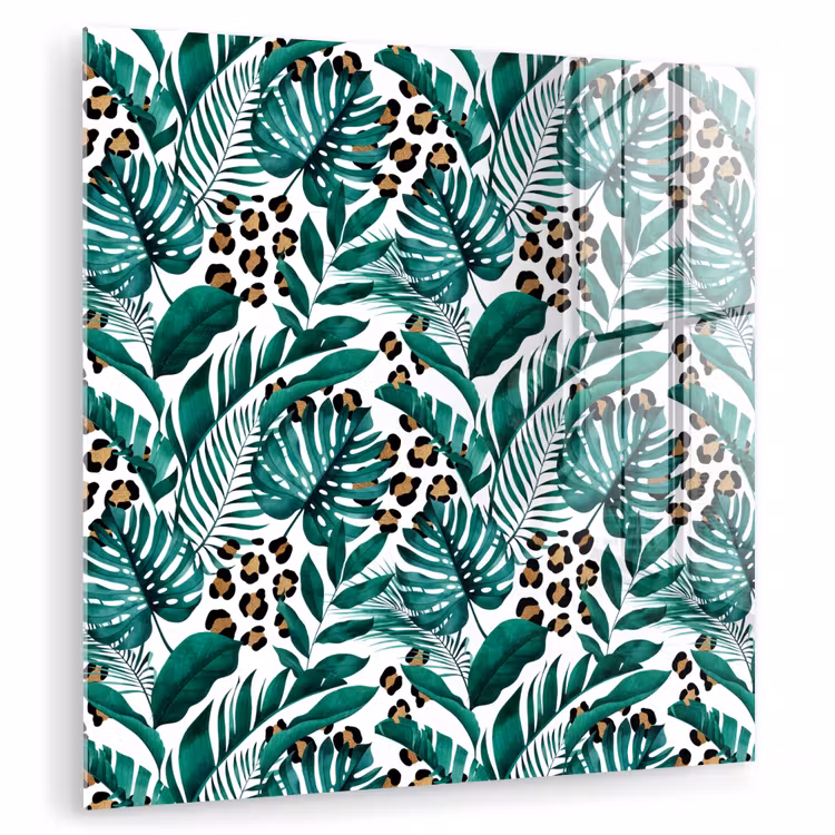 Bladeren - Tropisch - Jungle plexiglas 5mm klein -zzzproduct_nieuw