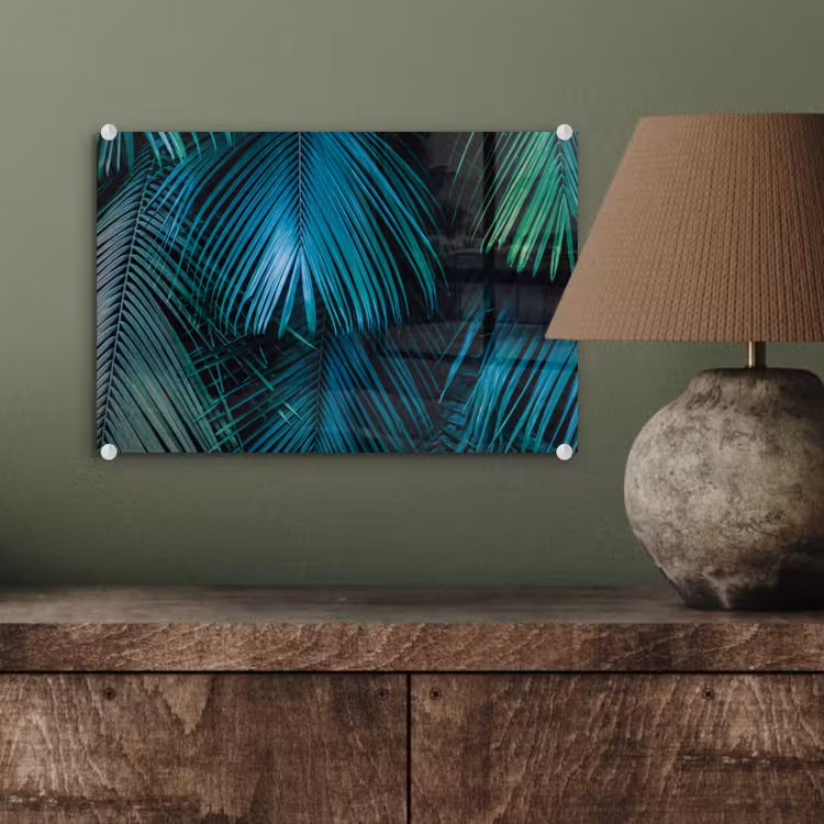 Bladeren - Tropisch - Jungle -  Natuur plexiglas 5mm klein -sfeer3