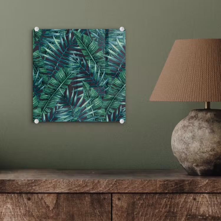 Bladeren - Tropisch - Jungle - Natuur plexiglas 5mm klein -sfeer3
