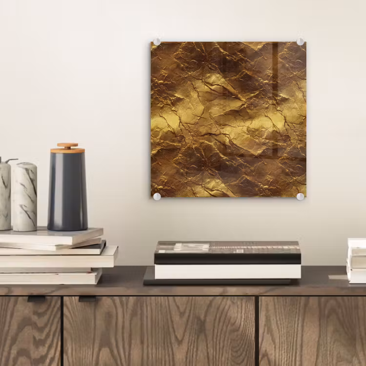 Bladgoud - Textuur - Goud plexiglas 5mm klein 11 -sfeer1