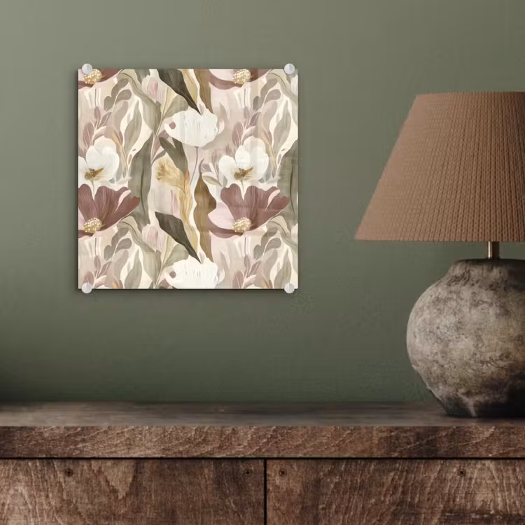 Bloemen - Aquarel - Kleurrijk plexiglas 5mm klein 11 -sfeer3