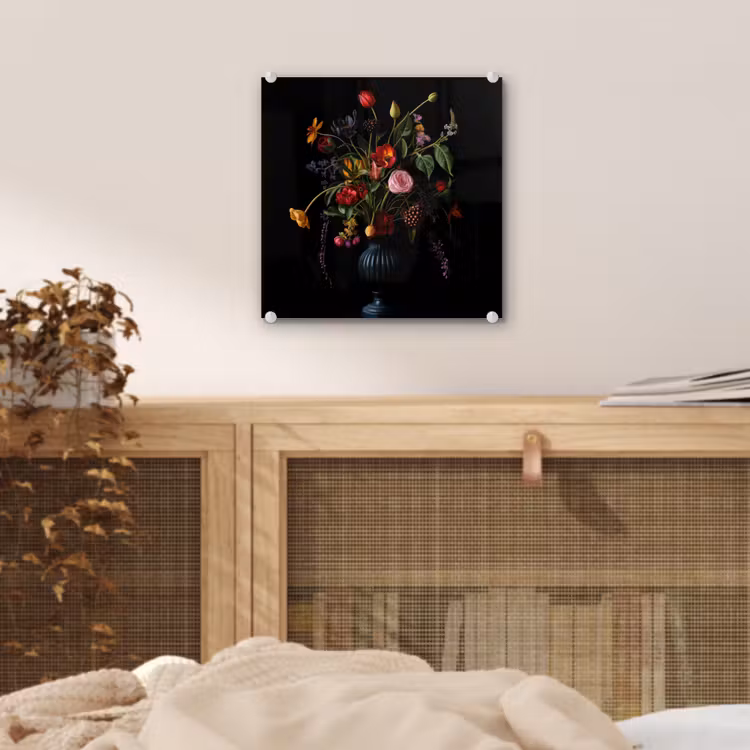 Bloemen - Bessen - Klassiek plexiglas 5mm klein -sfeer4