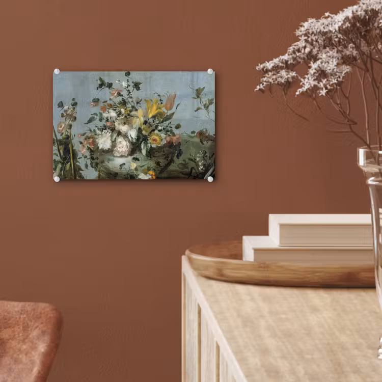 Bloemen - Oude Meesters - Olieverf plexiglas 5mm klein -sfeer5