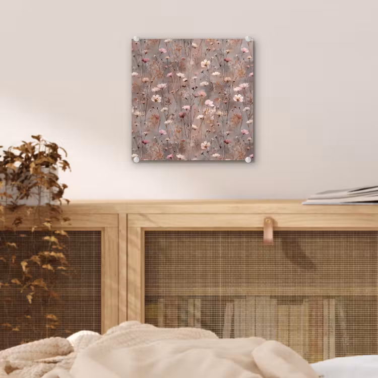 Bloemen - Wild - Pastel plexiglas 5mm klein 11 -sfeer4