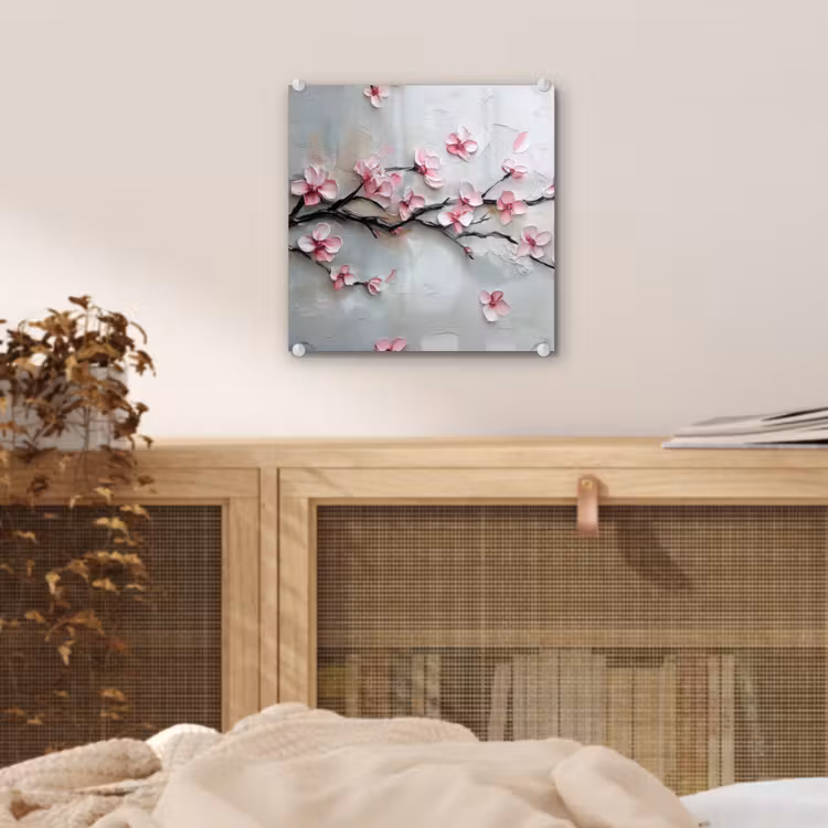 Bloesem - Kunstzinnig - Roze - Sakura plexiglas 5mm klein -sfeer4