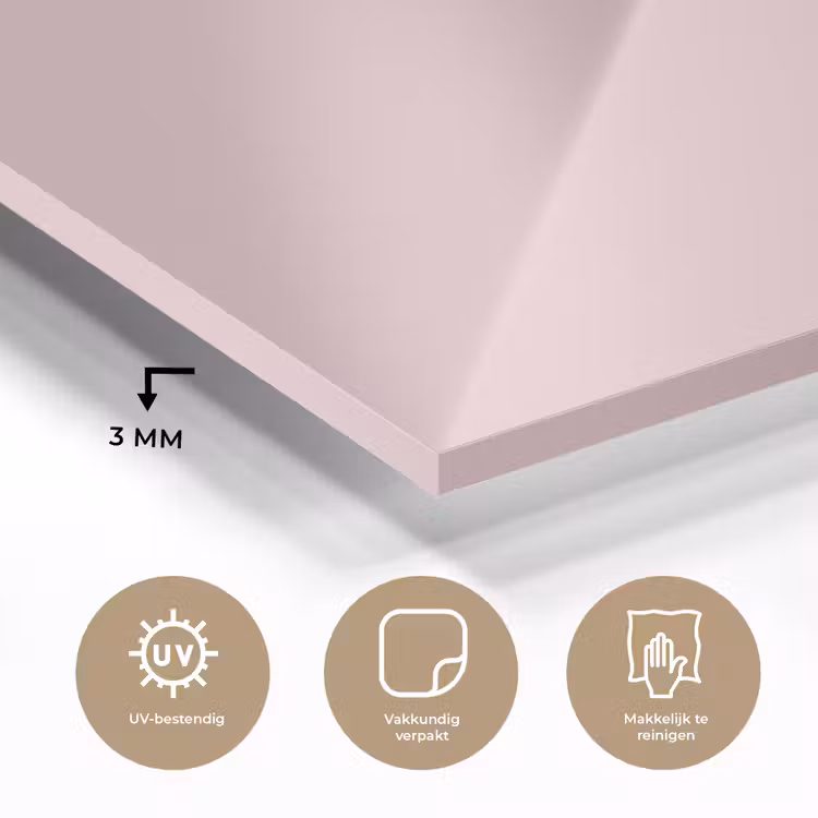 Blush - Pink - Roze plexiglas 5mm klein 11 -sfeer2
