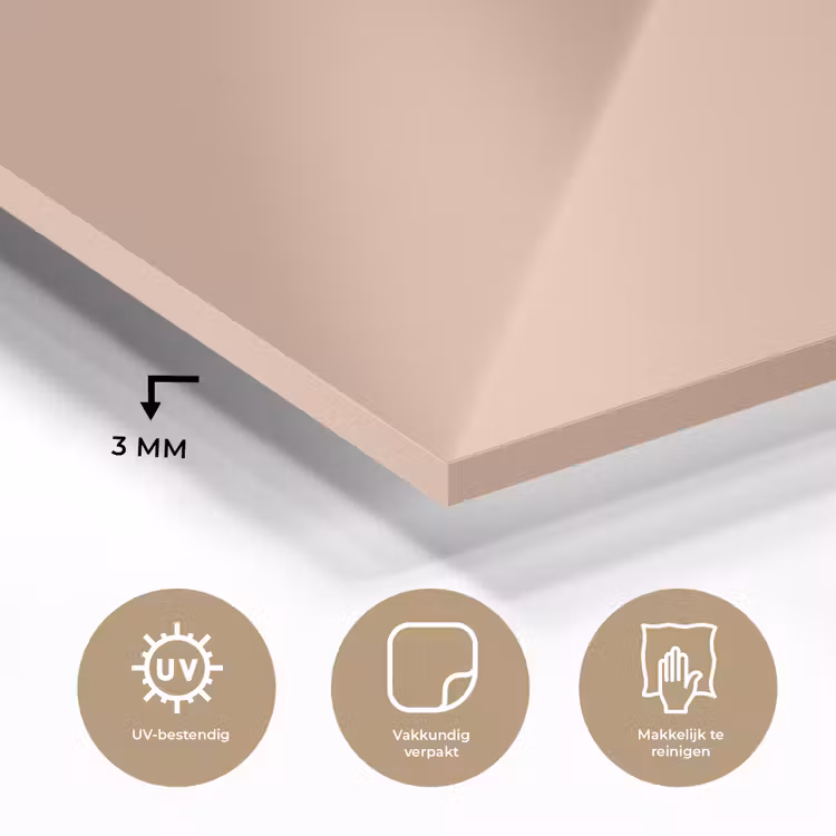 Blush - Terracotta - Nude plexiglas 5mm klein 11 -sfeer2