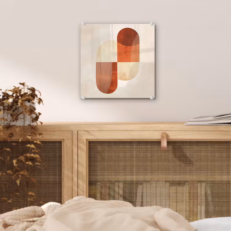 Bogen - Beige - Vormen plexiglas 5mm klein -sfeer4