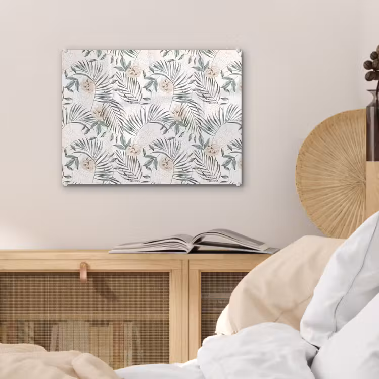 Boho - Jungle - Bloemen - Bladeren plexiglas 5mm klein -sfeer4