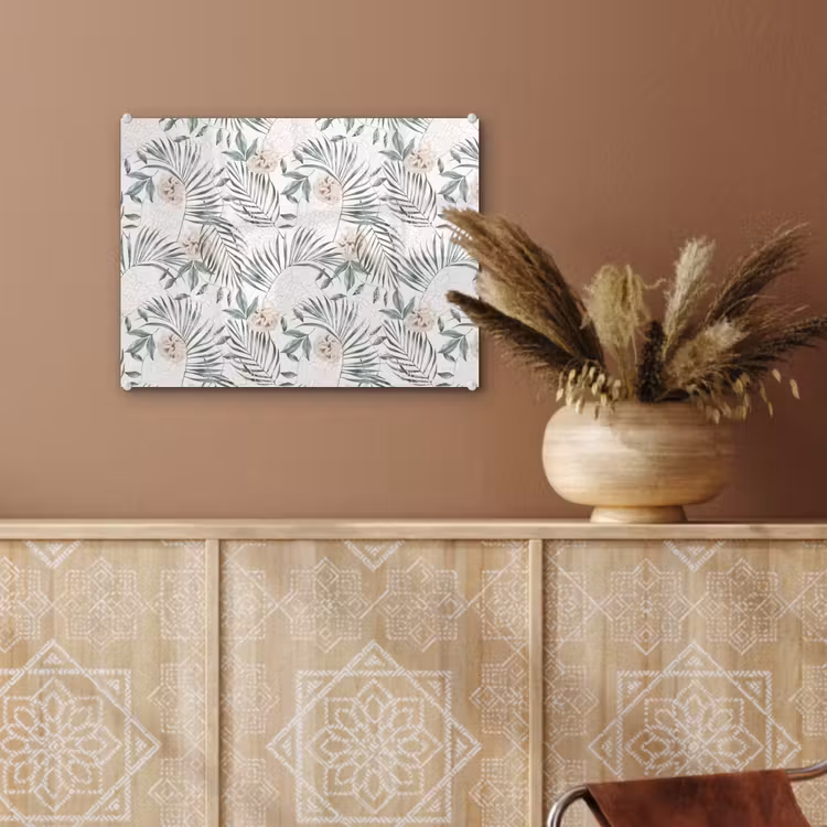 Boho - Jungle - Bloemen - Bladeren plexiglas 5mm klein -sfeer5