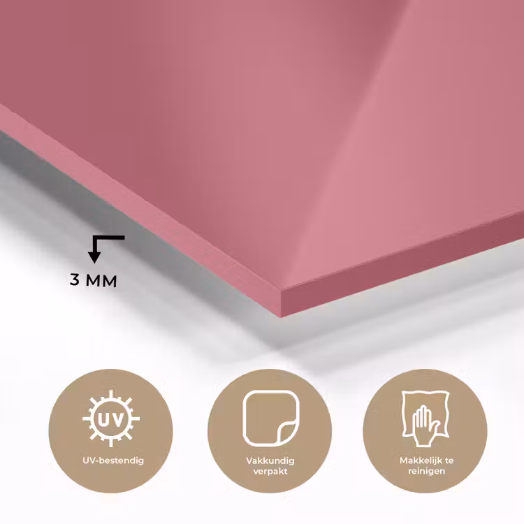 Bold - Berry - Rood plexiglas 5mm klein 11 -sfeer2