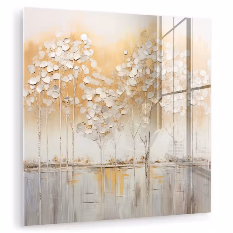 Bomen - Kunst - Acryl - Natuur plexiglas 5mm klein -zzzproduct_nieuw