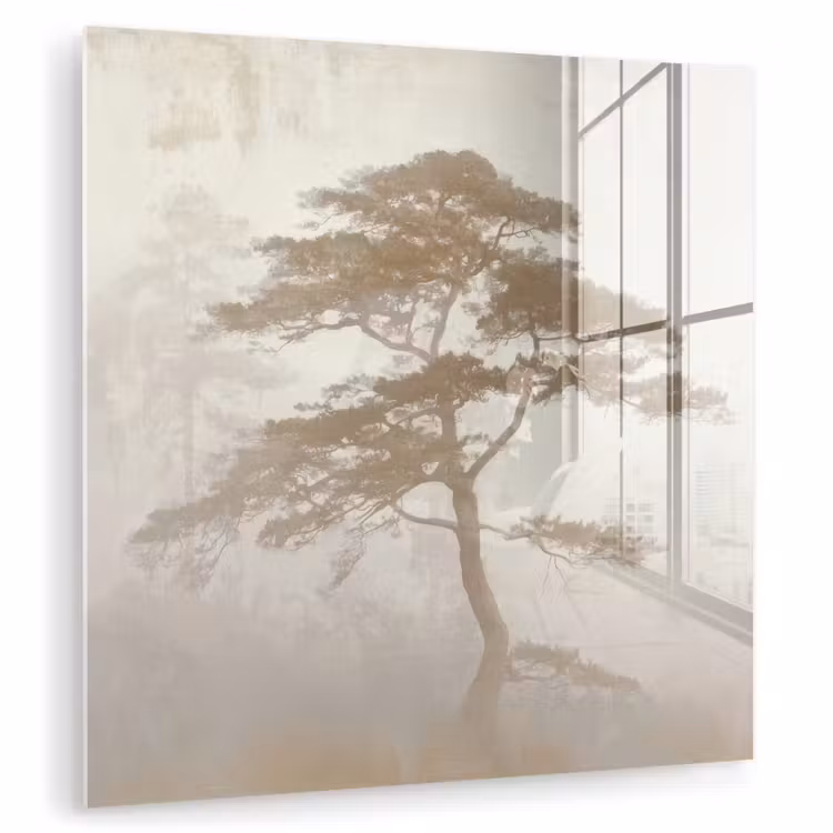 Boom - Oosterse stijl - Landschap plexiglas 5mm klein -zzzproduct_nieuw