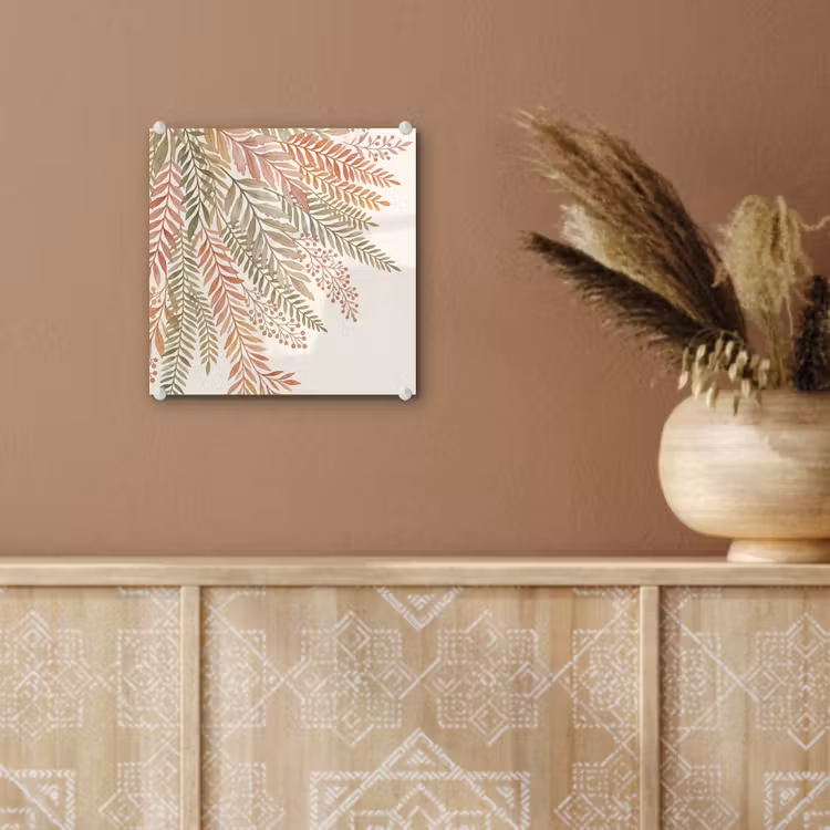 Botanisch - Aquarel - Kleurrijk plexiglas 5mm klein -sfeer5