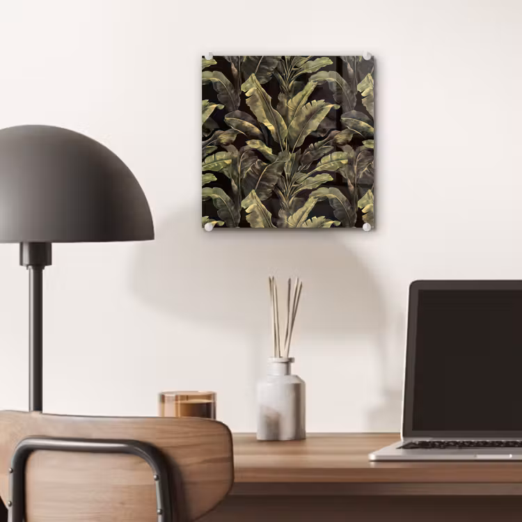 Botanisch - Bladeren - Groen plexiglas 5mm klein 11 -sfeer6