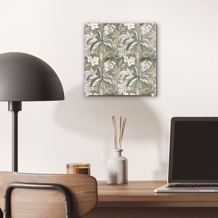 Botanisch - Bloemen - Groen plexiglas 5mm klein 11 -sfeer6