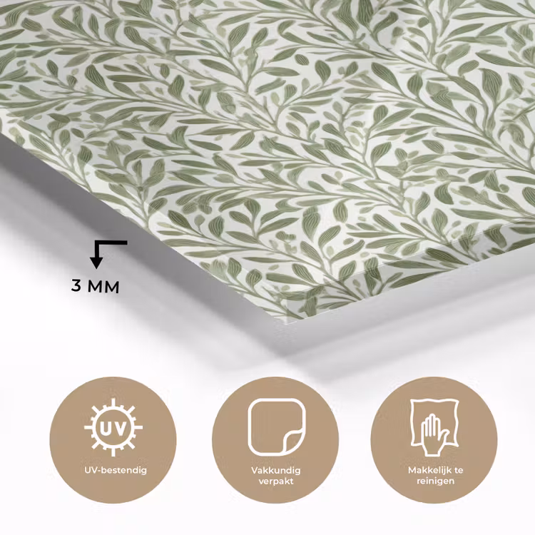 Botanisch - Takken - Groen plexiglas 5mm klein 11 -sfeer2