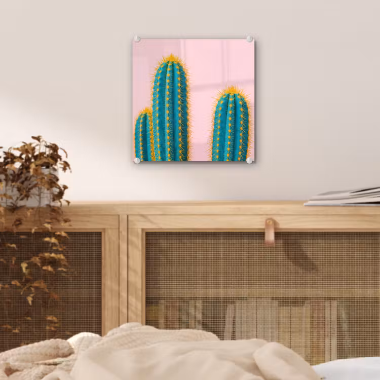 Cactussen - Modern - Pastel plexiglas 5mm klein -sfeer4