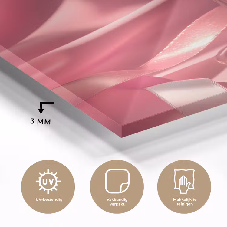Cocktail - Pink - Luxe plexiglas 5mm klein -sfeer2