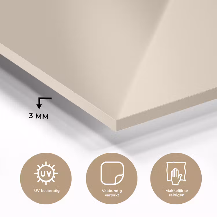 Cream - Nude - Neutraal plexiglas 5mm klein 11 -sfeer2
