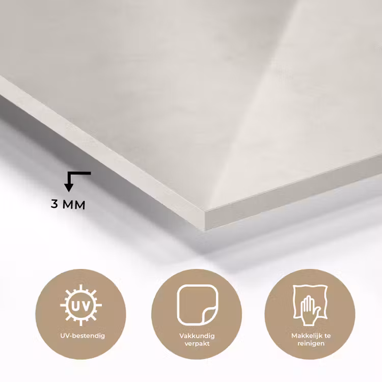 Crème - Egaal - Beton plexiglas 5mm klein 11 -sfeer2