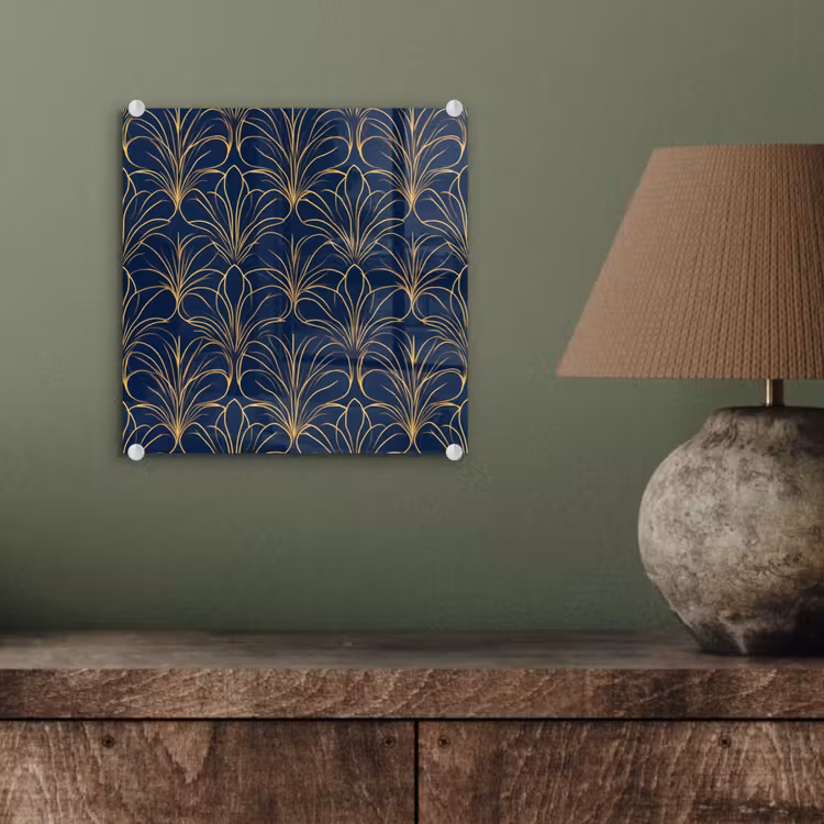 Deco - Waaier - Blauw plexiglas 5mm klein 11 -sfeer3