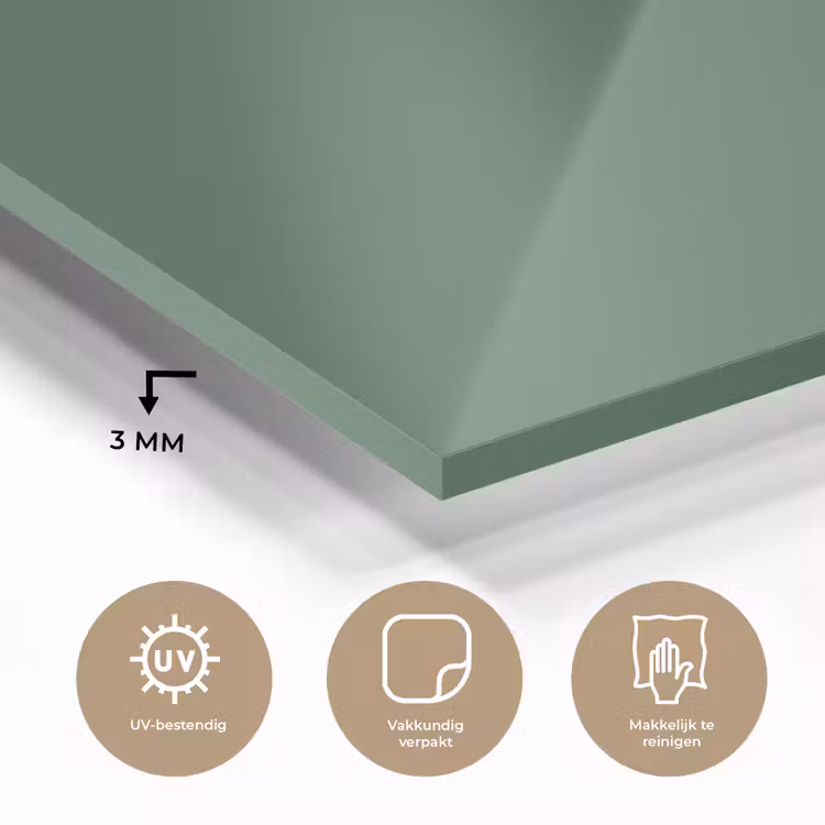 Deep - Sagewood - Groen plexiglas 5mm klein 11 -sfeer2