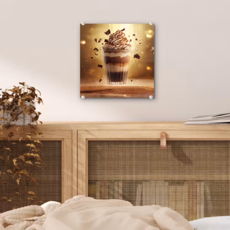 Dessert - Chocolade - Zoet - Eten plexiglas 5mm klein -sfeer4