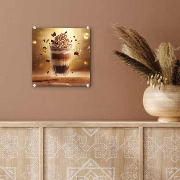 Dessert - Chocolade - Zoet - Eten plexiglas 5mm klein -sfeer5