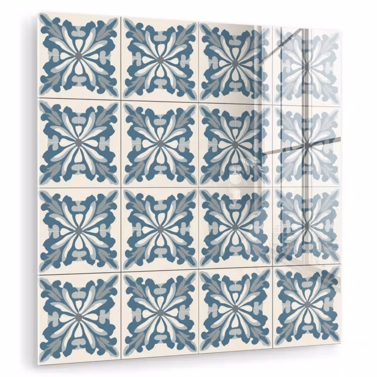 Dessin - Tegel - Blauw plexiglas 5mm klein 11 -zzzproduct_nieuw