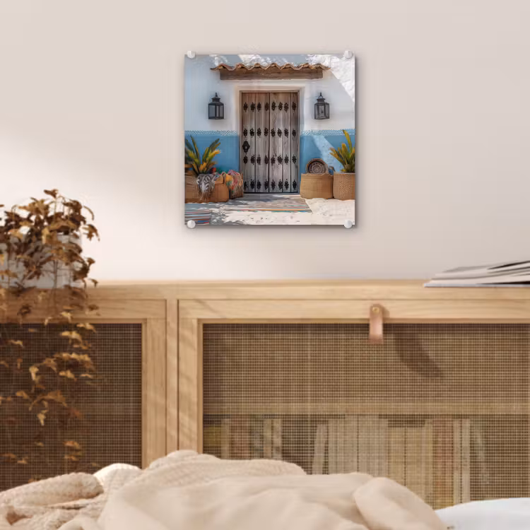 Deur - Manden - Planten plexiglas 5mm klein -sfeer4