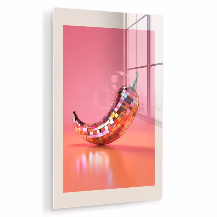 Disco - Peper - Roze plexiglas 5mm klein -zzzproduct_nieuw