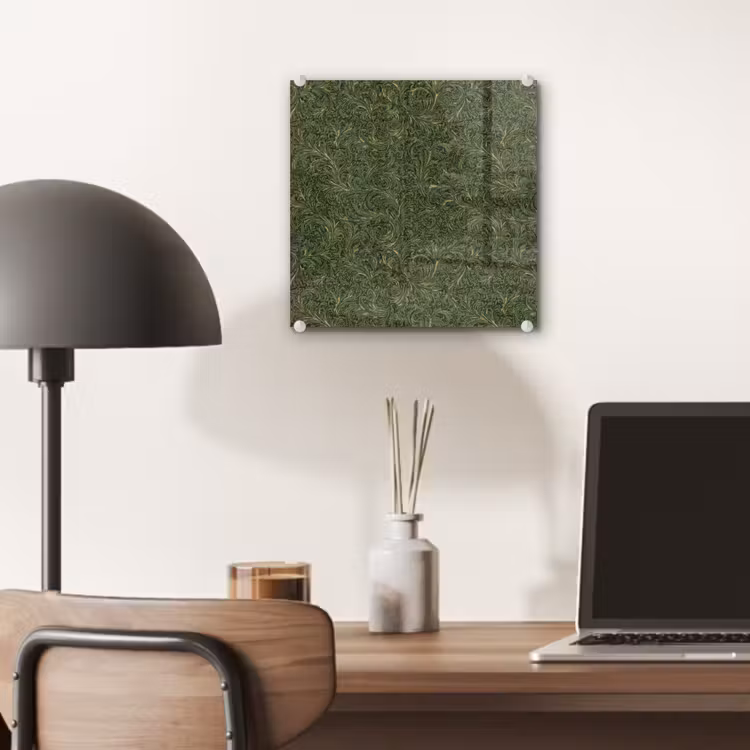 Donker - Groen - Krullend - Botanisch plexiglas 5mm klein 11 -sfeer6