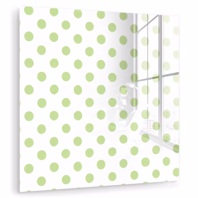 Dots - Klassiek - Groen plexiglas 5mm klein 11 -zzzproduct_nieuw