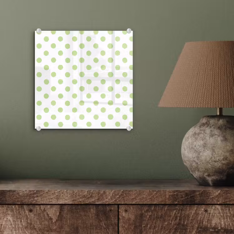 Dots - Klassiek - Groen plexiglas 5mm klein 11 -sfeer3