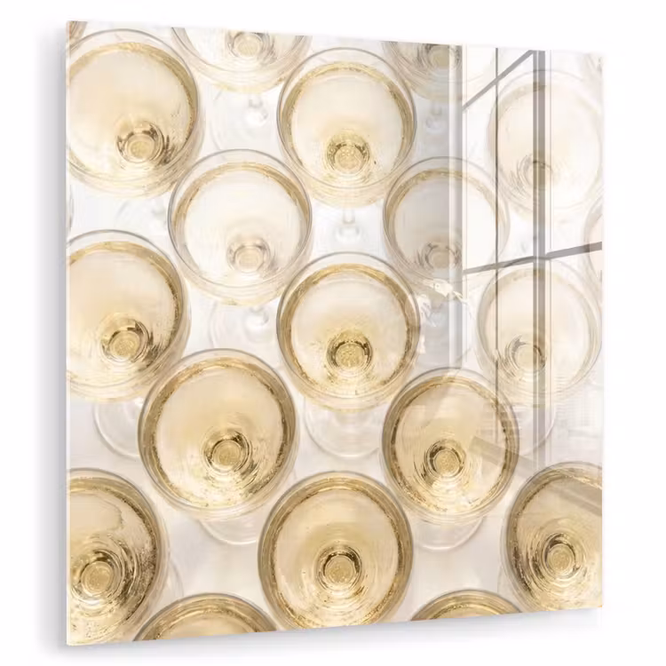 Drank - Glazen - Feest - Goud plexiglas 5mm klein -zzzproduct_nieuw