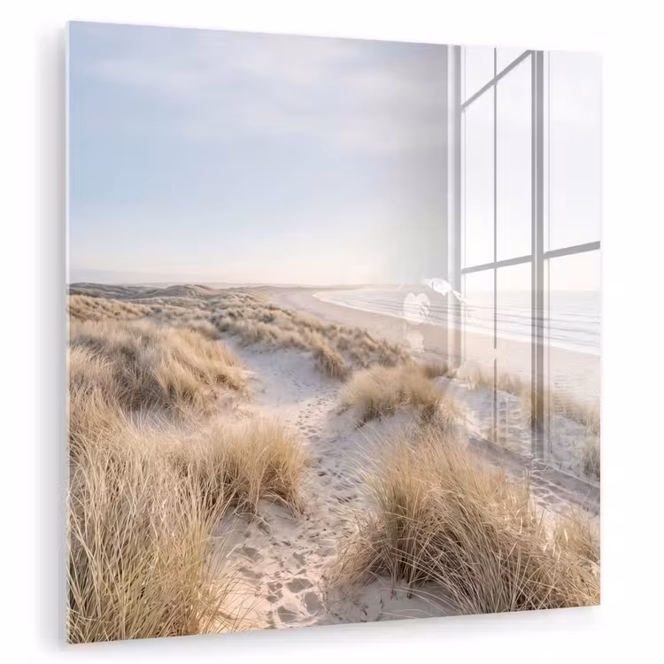 Duinen - Strand - Beige plexiglas 5mm klein -zzzproduct_nieuw