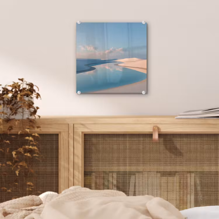 Duinen - Waterplas - Oneindige rust plexiglas 5mm klein -sfeer4
