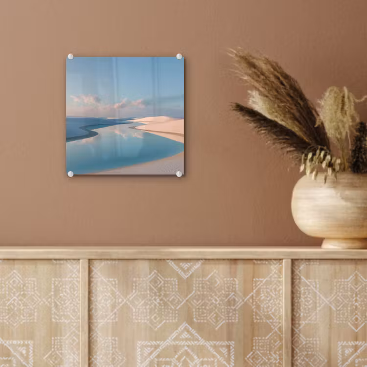 Duinen - Waterplas - Oneindige rust plexiglas 5mm klein -sfeer5