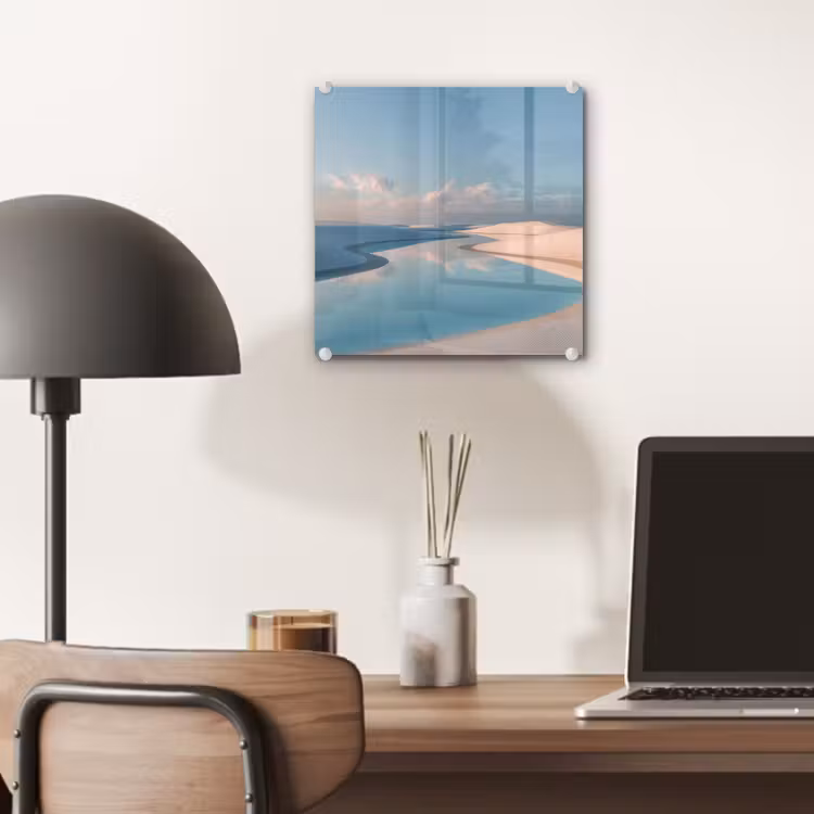 Duinen - Waterplas - Oneindige rust plexiglas 5mm klein -sfeer6