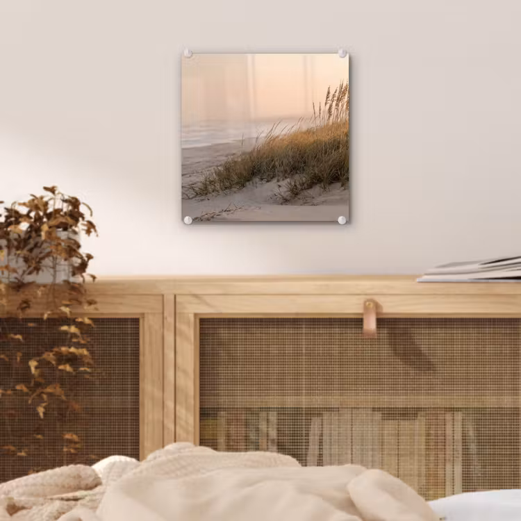 Duinlandschap - Zonsondergang - Strand plexiglas 5mm klein -sfeer4