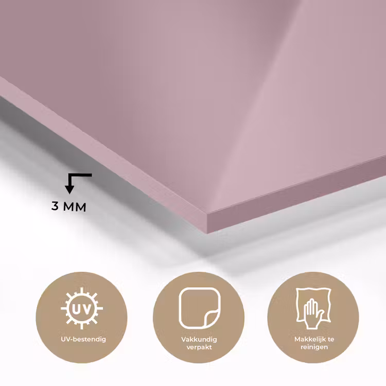 Dusty - Mauve - Paars plexiglas 5mm klein 11 -sfeer2