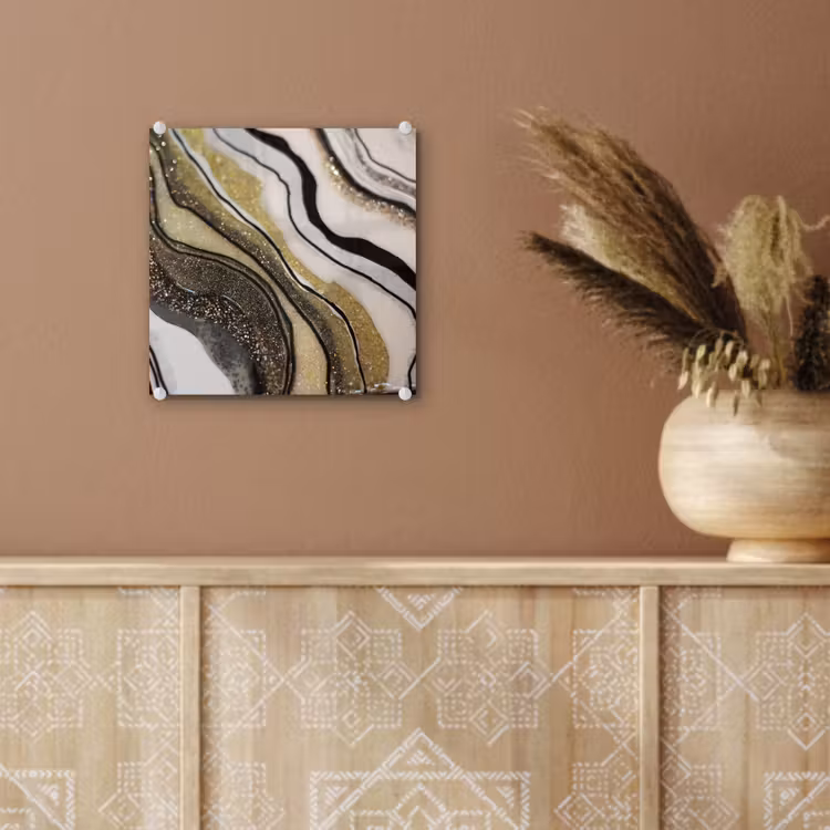 Edelsteen - Abstract - Marmer - Natuur plexiglas 5mm klein -sfeer5