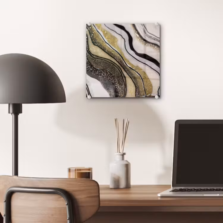 Edelsteen - Abstract - Marmer - Natuur plexiglas 5mm klein -sfeer6
