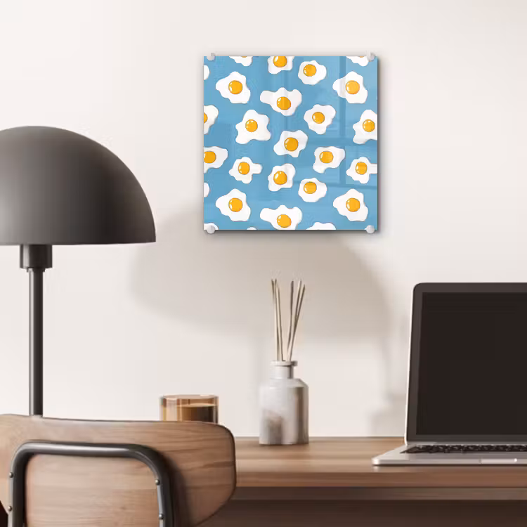 Eieren - Dooiers - Blauw plexiglas 5mm klein 11 -sfeer6