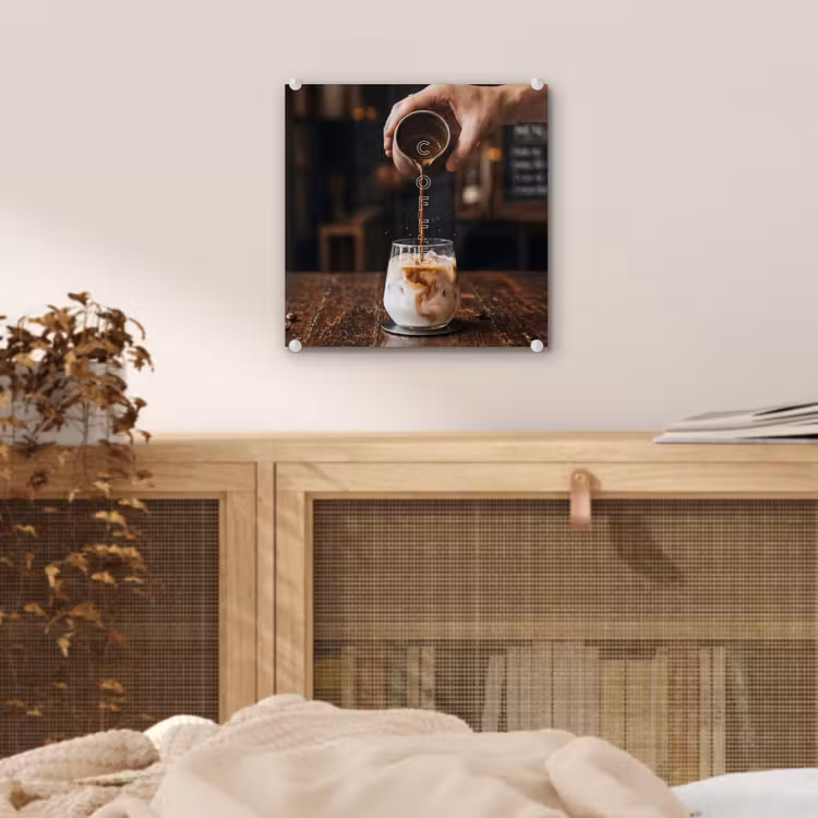 Espresso - Melk - Café plexiglas 5mm klein -sfeer4