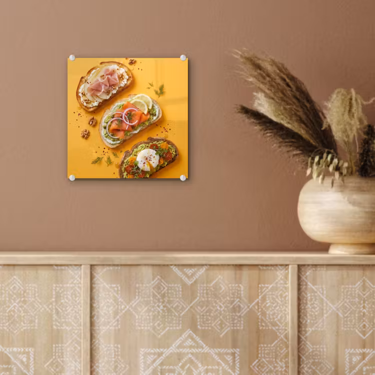 Eten - Brood - Ontbijt - Modern - Kleurrijk plexiglas 5mm klein -sfeer5