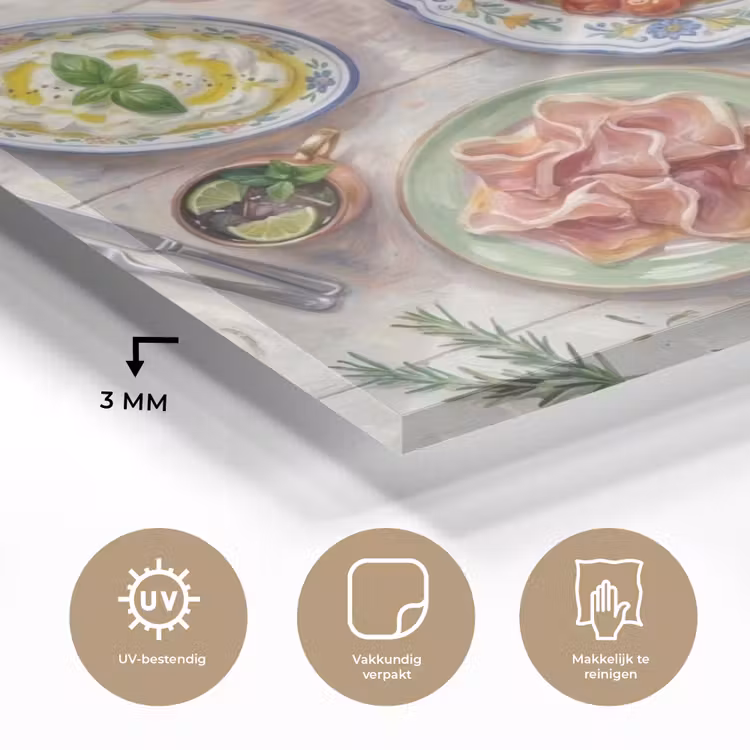 Eten - Tafel - Divers - Modern plexiglas 5mm klein -sfeer2
