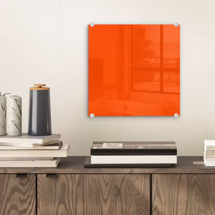 Fiery - Tangerine - Oranje plexiglas 5mm klein 11 -sfeer1